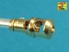 Aber 35L-046n German 75 mm Barrel for Kwk 40 L/48 with early model muzzle brake for Pz.Kpfw. IV Ausf.G late - Ausf.H (1:35)